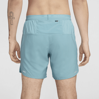 Short de running avec sous-short intégré 18 cm Dri-FIT Nike Stride pour homme