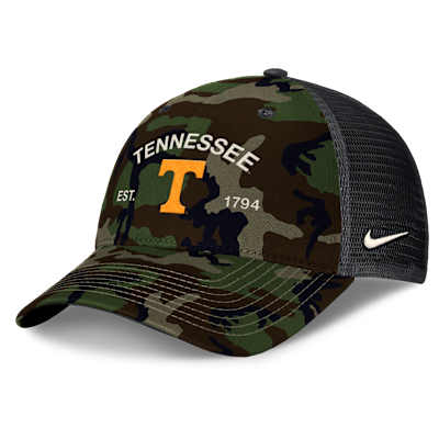 Tennessee 2025 Military Appreciation Rise Men's Nike College Trucker Adjustable Hat