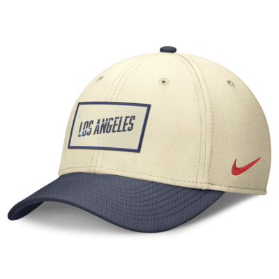 Gorra Nike Dri-FIT de la MLB para hombre Los Angeles Dodgers City Connect Swoosh