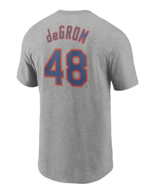 Nike Jacob deGrom - Camiseta negra con nombre y número de los Mets de Nueva  York para