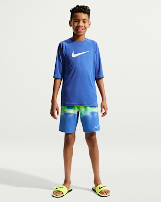 Детские шорты Nike Swim Breaker Big Kids' (Boys') 7" Brief-Lined Volley Short