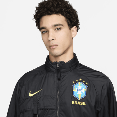 Brazil Men's Nike Soccer Halo Jacket