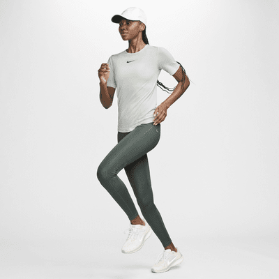 Nike Swift Wool Dri-FIT Kurzarm-Laufoberteil für Damen