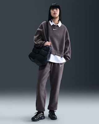 Женские  Nike Sportswear Phoenix Fleece High-Waisted Oversized Sweatpants