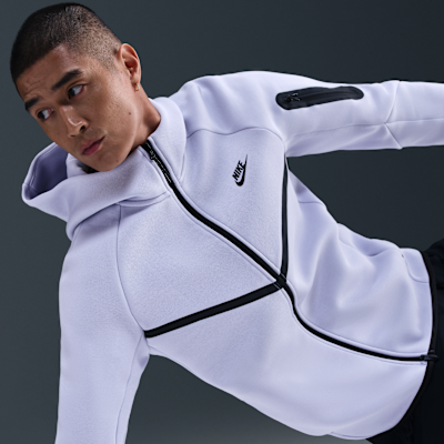เสื้อมีฮู้ด Windrunner ซิปยาวผู้ชาย Nike Tech