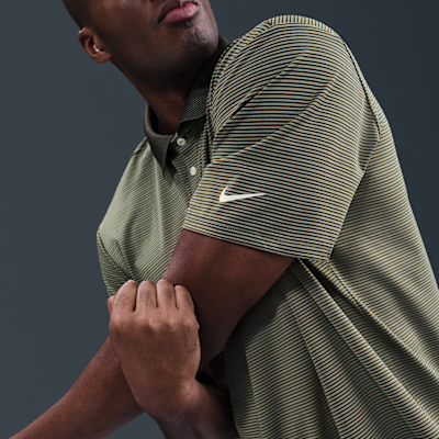 Nike Tour Men's Dri-FIT Striped Golf Polo