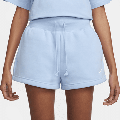 Shorts de ajuste holgado y tiro alto para mujer Nike Sportswear Phoenix Fleece