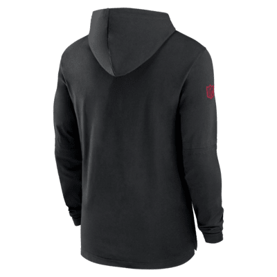 Atlanta Falcons Sideline Men's Nike Dri-FIT NFL Long-Sleeve Hooded Top