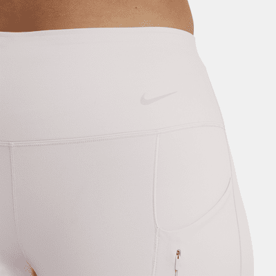 Nike Go Women's Therma-FIT High-Waisted 7/8 Leggings with Pockets. Nike NO