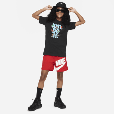 Playera para niños talla grande Nike Sportswear