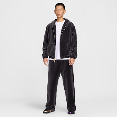 르브론 남성 벨루어 풀집 농구 후디