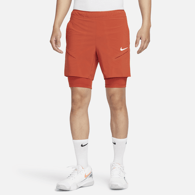 กางเกงเทนนิสขาสั้นผู้ชาย Dri-FIT NikeCourt Slam