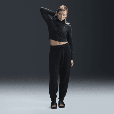 Nike Sportswear Phoenix Cosy Bouclé Women's High-Waisted Oversized Knit Trousers