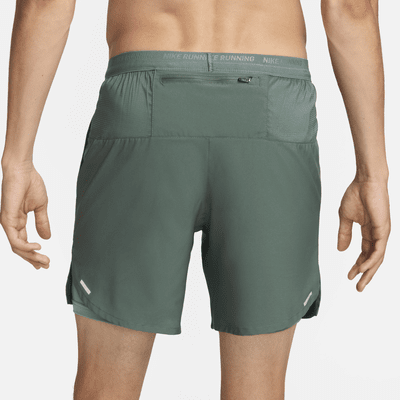 Short de running 2-en-1 18 cm Dri-FIT Nike Stride pour homme