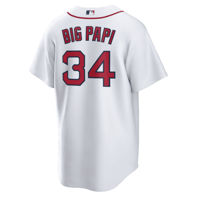 MLB Boston Red Sox (David Ortiz) Men's Replica Baseball Jersey