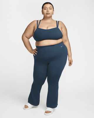 Женские тайтсы Nike Zenvy High-Waisted Flared Leggings (Plus Size)