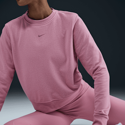 Nike Dri-FIT One Women's Crew-Neck French Terry Sweatshirt