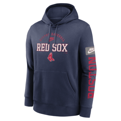 Boston Red Sox Cooperstown Splitter Club Men’s Nike MLB Pullover Hoodie