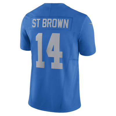 Amon-Ra St. Brown Detroit Lions Men's Nike Dri-FIT NFL Limited Football Jersey