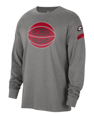 Мужская футболка Georgia Fast Break Nike College Long-Sleeve