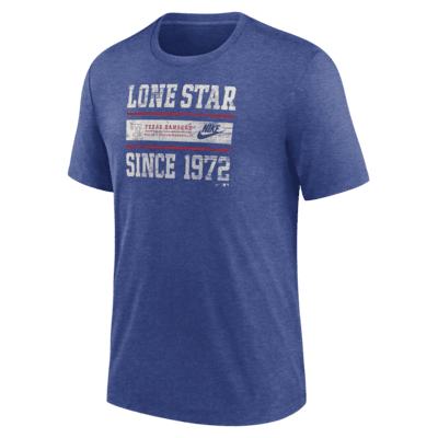 Мужская футболка Texas Rangers Cooperstown Local Stack