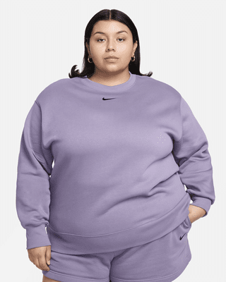 Женский свитшот Nike Sportswear Phoenix Fleece Oversized Crew-Neck (Plus Size)