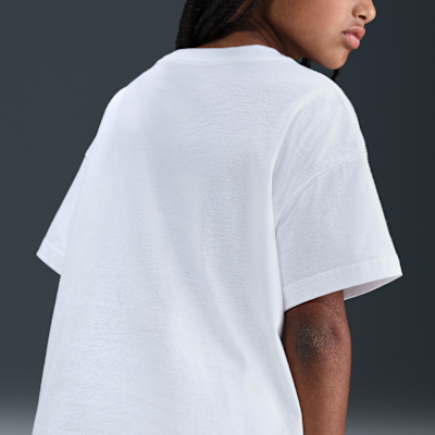 Playera para niños talla grande Nike Sportswear