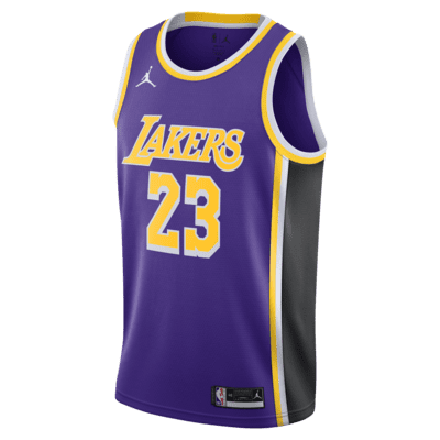 Lebron James Lakers Statement Edition 2020 Jordan Nba Swingman Jersey Nike Lu