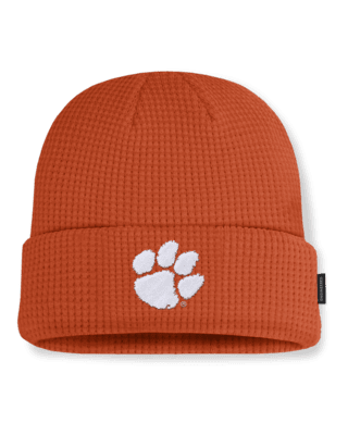 Мужские  Clemson Tigers Sideline Terra Nike College Cuffed Beanie