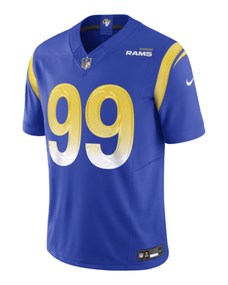 Мужские джерси Aaron Donald Los Angeles Rams Nike Dri-FIT NFL Limited Football Jersey для футбола