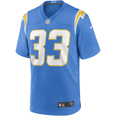Nike Men's Los Angeles Chargers Game Jersey Justin Herbert - Blue