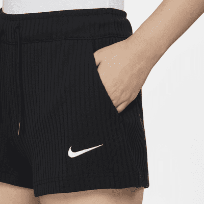 Nike Sportswear Women's High-Waisted Ribbed Jersey Shorts