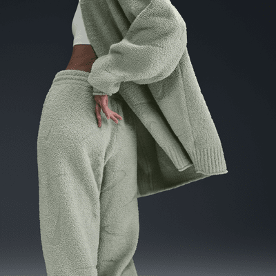 Nike Sportswear Phoenix Cozy Bouclé Oversize-Hose aus Strickmaterial mit hohem Taillenbund (Damen)