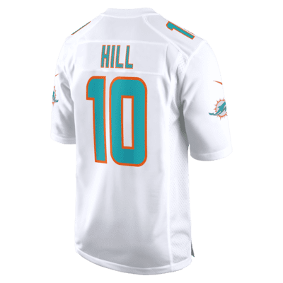 Jersey de fútbol americano Game para hombre NFL Miami Dolphins (Tyreek Hill)