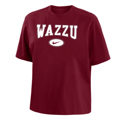 Washington State Women's Nike College Boxy T-Shirt. Nike.com