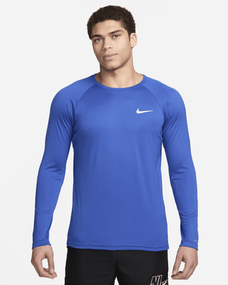 Nike Essential Men's Long-Sleeve Hydroguard Swim Shirt. Nike.com