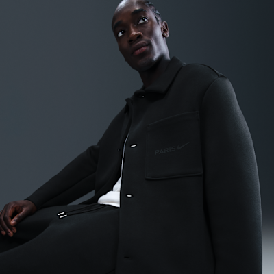 Ανδρικό ποδοσφαιρικό μπουφάν Παρί Σεν Ζερμέν Nike Tech Fleece