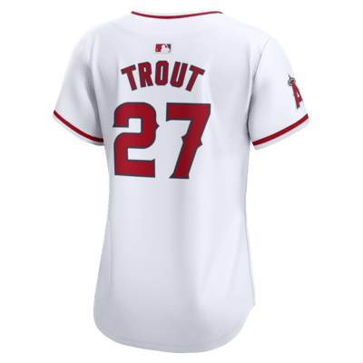 Jersey Nike Dri-FIT ADV de la MLB Limited para mujer Mike Trout Los Angeles Angels