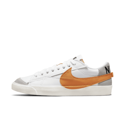 nike blazer with yellow swoosh