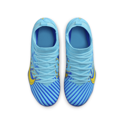 Calzado de fútbol para terrenos múltiples para niños talla pequeña/grande Nike Jr. Mercurial Superfly 9 Club Kylian Mbappé FG/MG