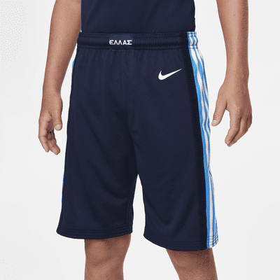 Shorts da basket Nike Grecia (Road) - Ragazzo/a