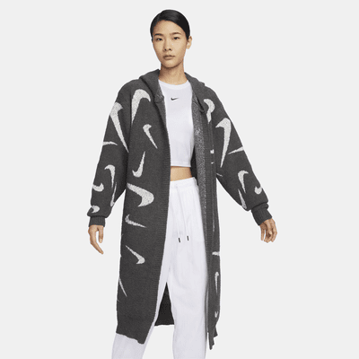 Nike Sportswear Phoenix Cozy Bouclé Women's Loose Long Knit Cardigan