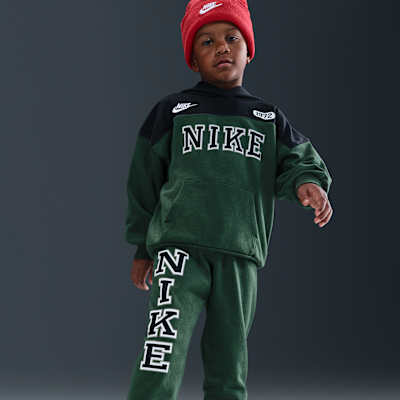 Nike Sportswear Little Kids' P.E. Blocked Pullover Hoodie and Pants Set