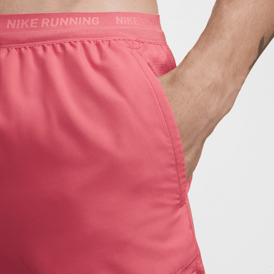 Nike Stride Pantalón corto de running Dri-FIT de 13 cm con malla interior - Hombre