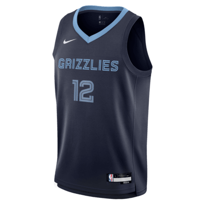 Jersey de alero polivalente Nike NBA para niños talla grande Ja Morant Memphis Grizzlies 2023/24 Icon Edition