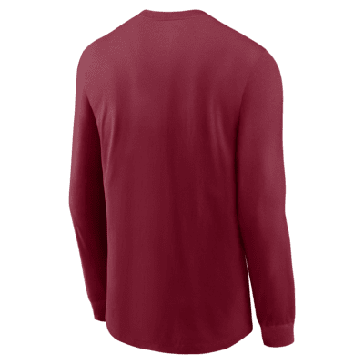 Alabama Crimson Tide Legacy Primary Logo Men's Nike College Long-Sleeve T-Shirt