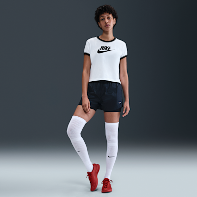 Γυναικείο κοντομάνικο T-Shirt με τελείωμα διαφορετικού χρώματος Nike Sportswear