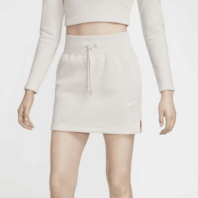 กระโปรงมินิสเกิร์ตทรงเข้ารูปผู้หญิง Nike Sportswear Phoenix Fleece