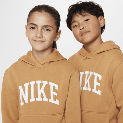 Sudadera con gorro para niños talla grande Nike Sportswear Club Fleece