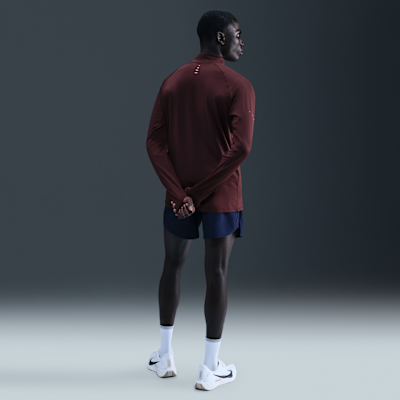 Playera de correr Dri-FIT de cierre de 1/4 para hombre Nike Stride